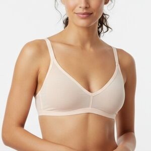NWT Negative Underwear Sieve Non-Wire Bra in Peach - Size 0
